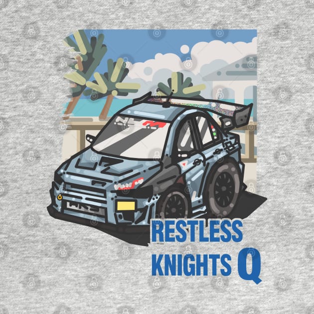 Restless Knights Evo X Choro Q by Jsaviour84